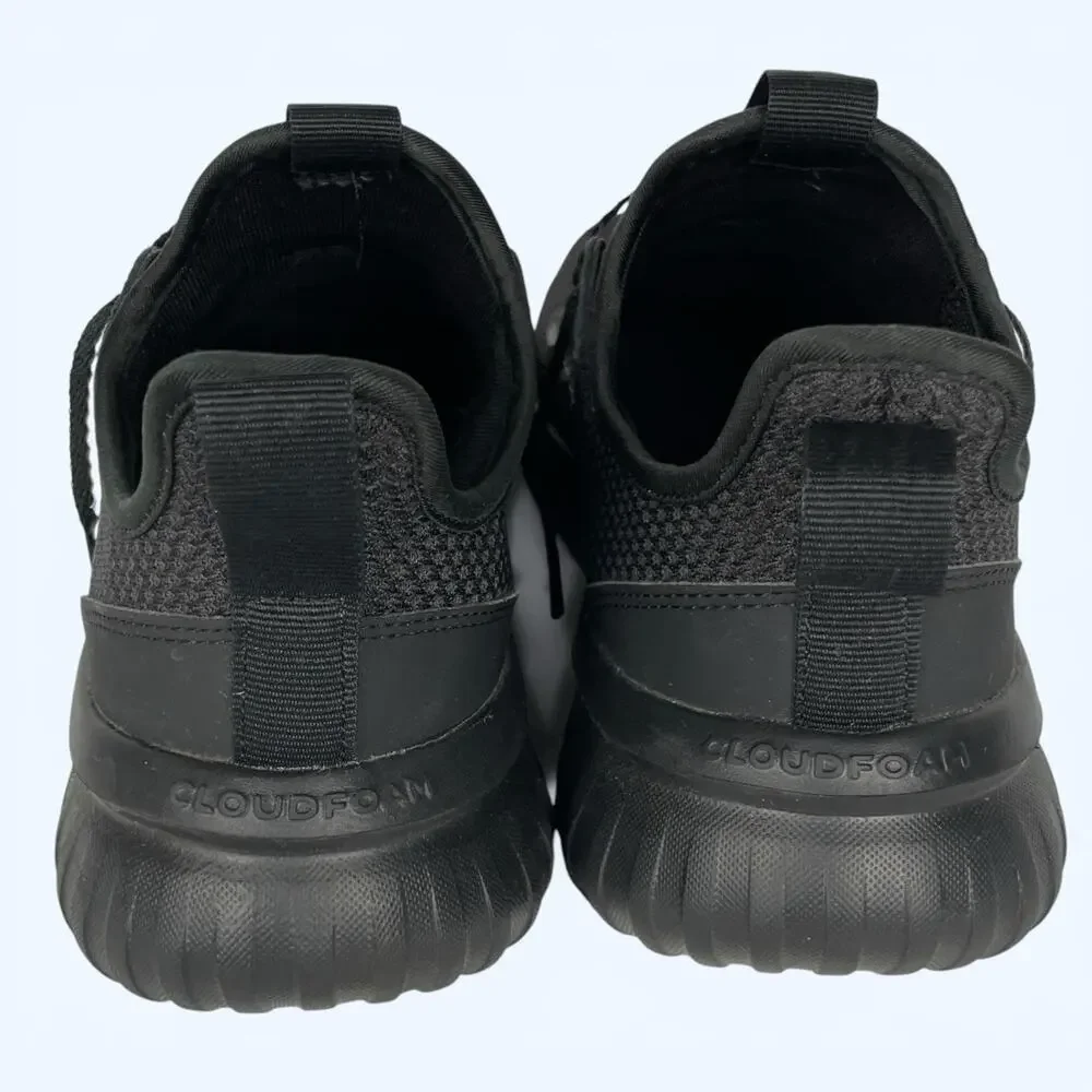 Adidas Kaptir 4.0 Black Sneakers Men's size 10 JR 8530